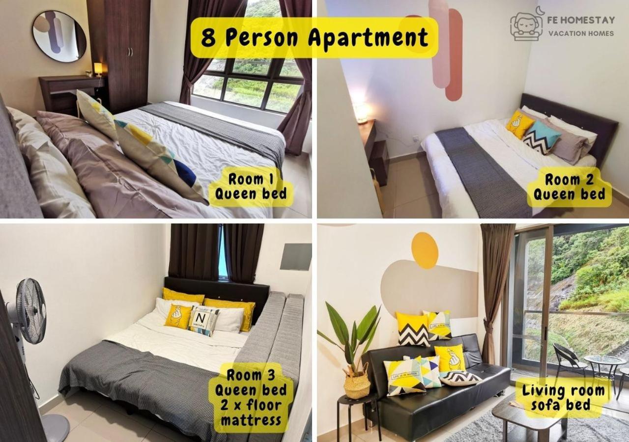 Fe Cozy Cameron Homestay Family 8 Pax 3Br Palas Horizon Brinchang 金马伦民宿 8人3房 외부 사진